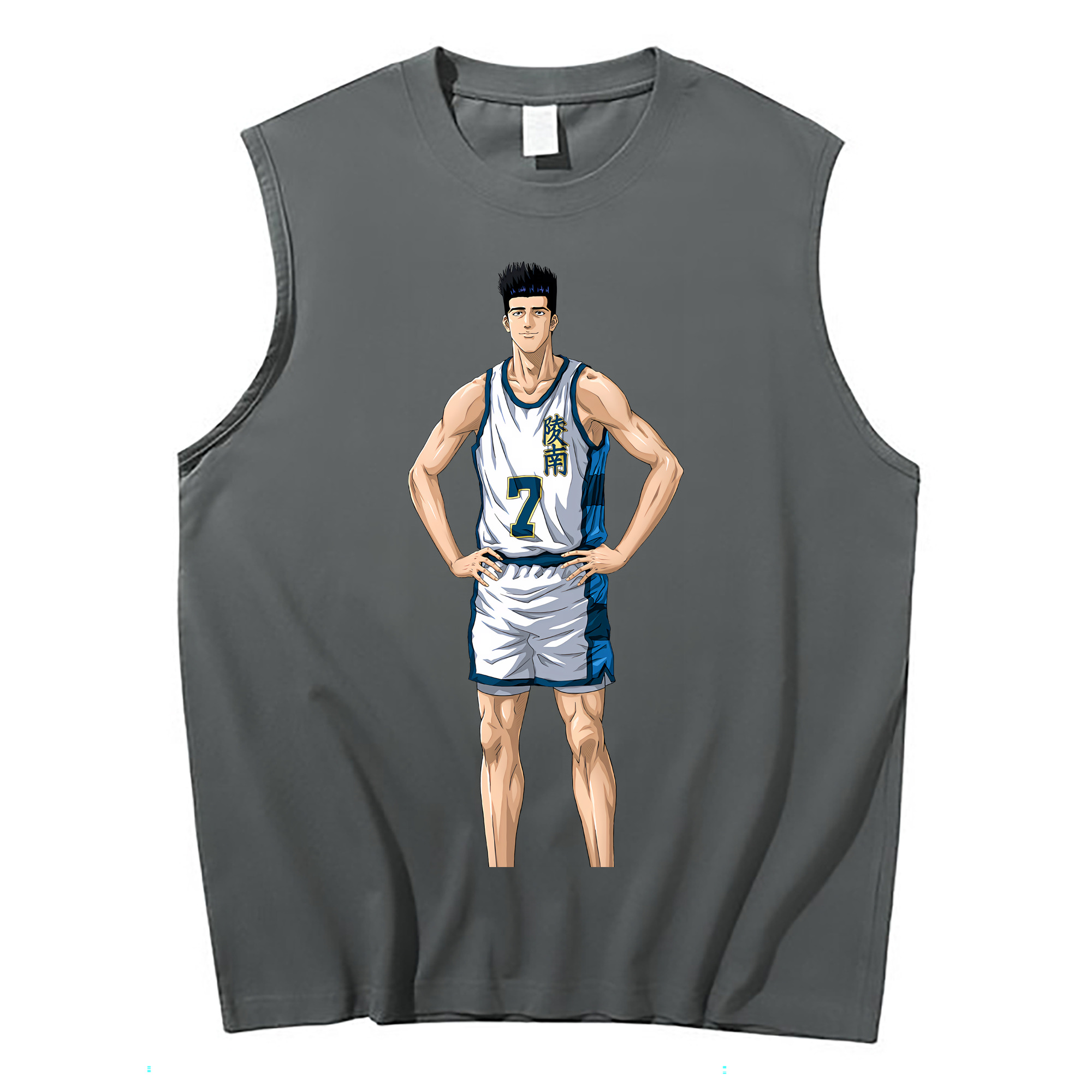 （画像用） SLAM DUNK／スラムダンク コットン100％タンクトップ（フロントプリント）